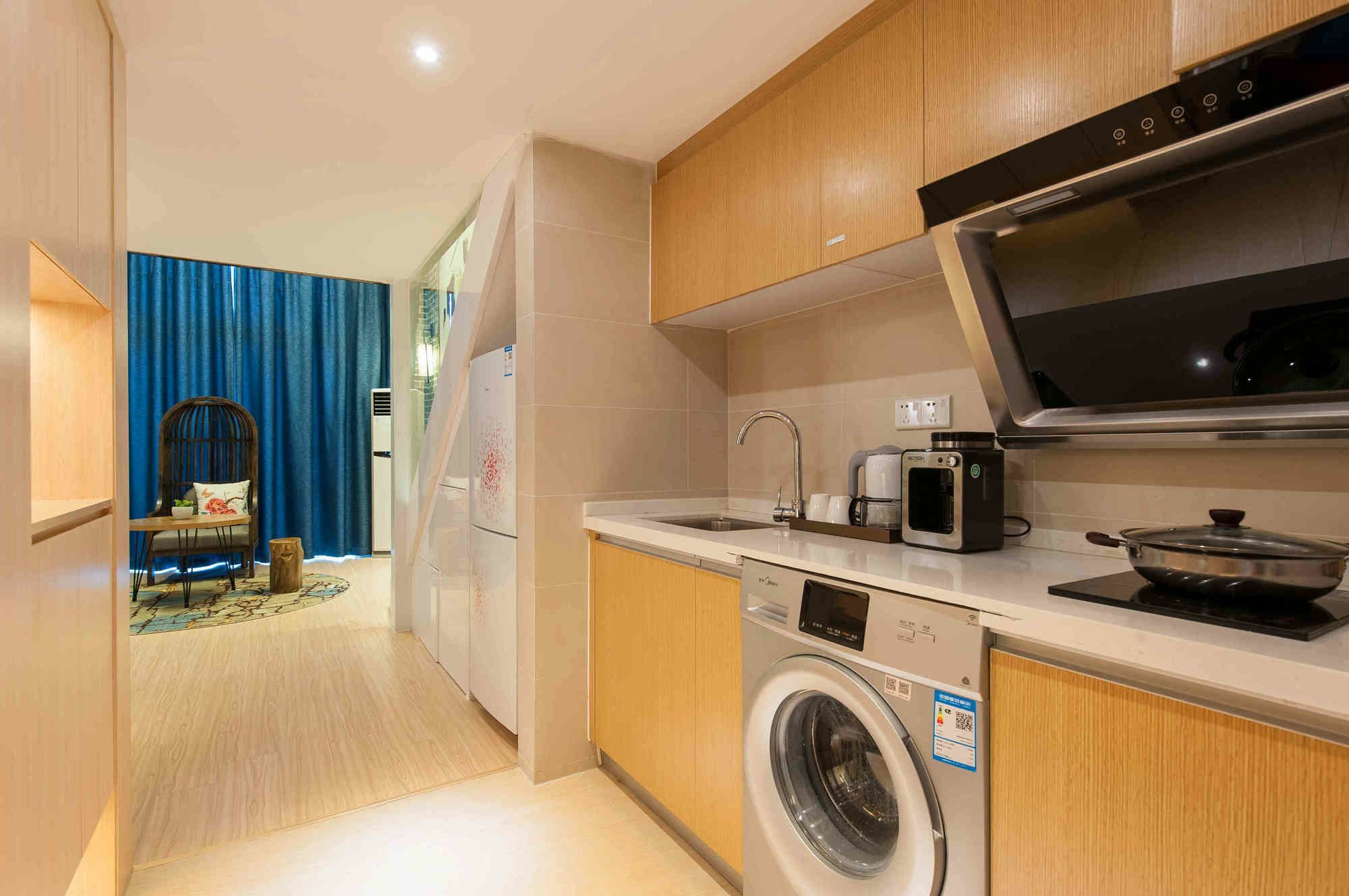 Yumi Apartment Lida Plaza Branch Guangzhou Dış mekan fotoğraf